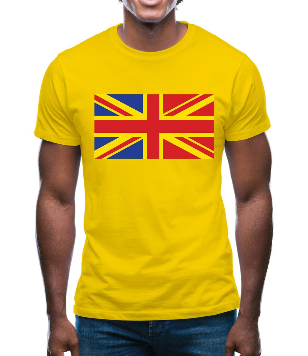 Romanian Union Jack Mens T-Shirt