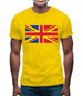 Romanian Union Jack Mens T-Shirt