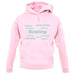 Rowing Languages unisex hoodie