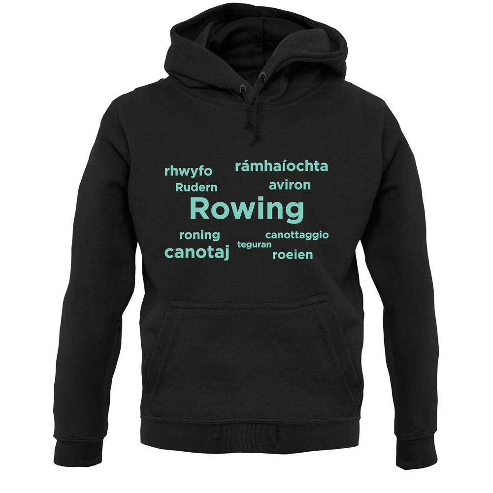 Rowing Languages Unisex Hoodie