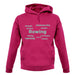 Rowing Languages unisex hoodie