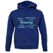 Rowing Languages unisex hoodie