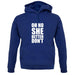 She Better Don't unisex hoodie