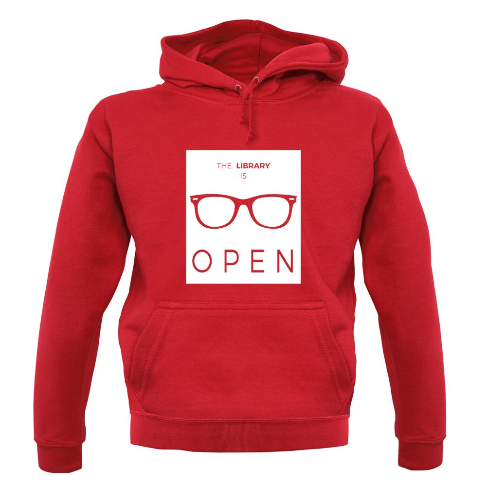 Library Is Open unisex hoodie