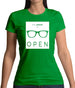 Library Is Open Womens T-Shirt