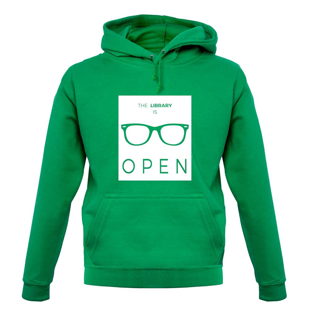 Library Is Open unisex hoodie
