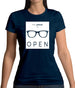 Library Is Open Womens T-Shirt