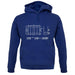 Rugby Pitch Diagram unisex hoodie