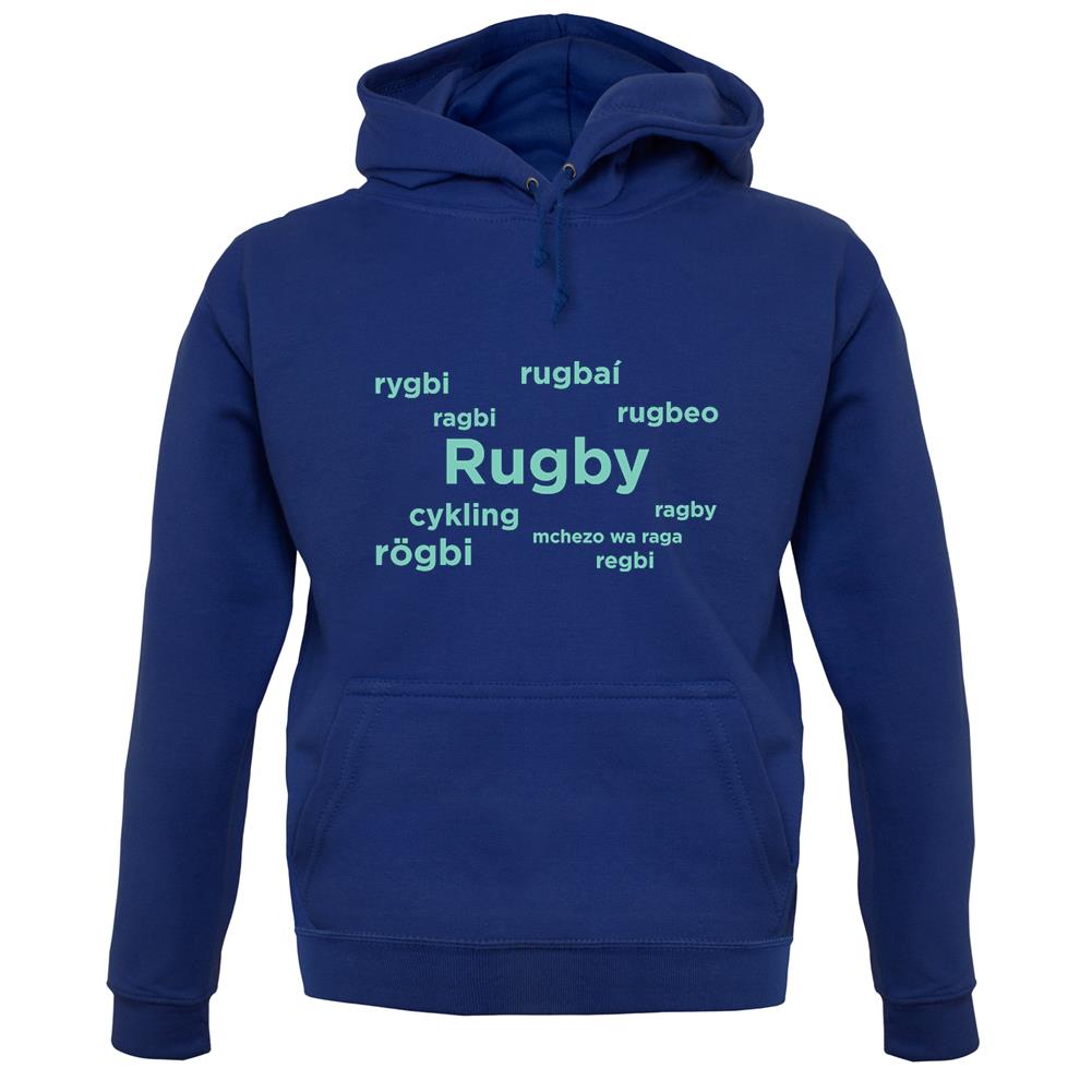 Rugby Languages unisex hoodie