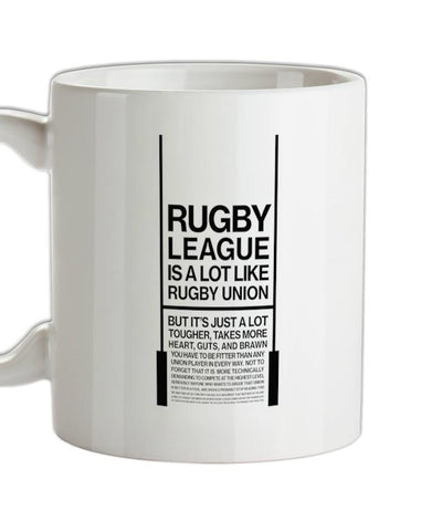 Rugby League Ceramic Mug