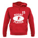 Rugby Player 15 unisex hoodie
