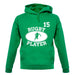 Rugby Player 15 unisex hoodie