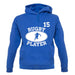 Rugby Player 15 unisex hoodie