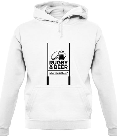 Rugby And Beer Unisex Hoodie