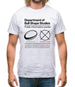 Rugby Ball Shape Mens T-Shirt