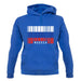 Russia Barcode Style Flag unisex hoodie