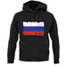 Russia Grunge Style Flag unisex hoodie