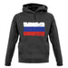 Russia Grunge Style Flag unisex hoodie