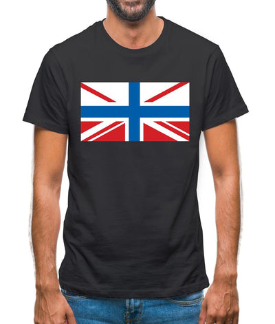 Russian Union Jack Mens T-Shirt