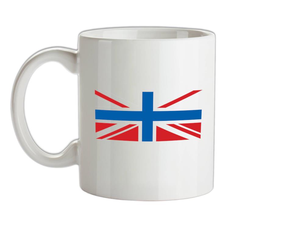 Russian Union Jack Ceramic Mug