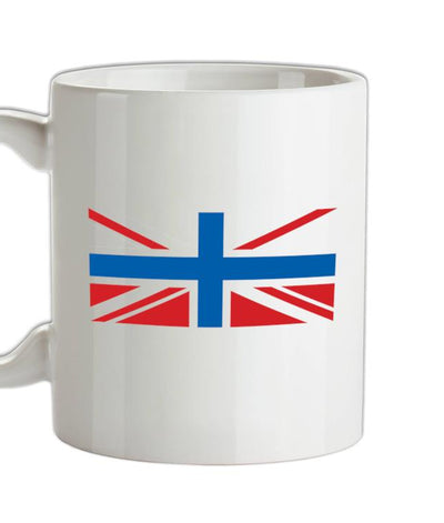 Russian Union Jack Ceramic Mug