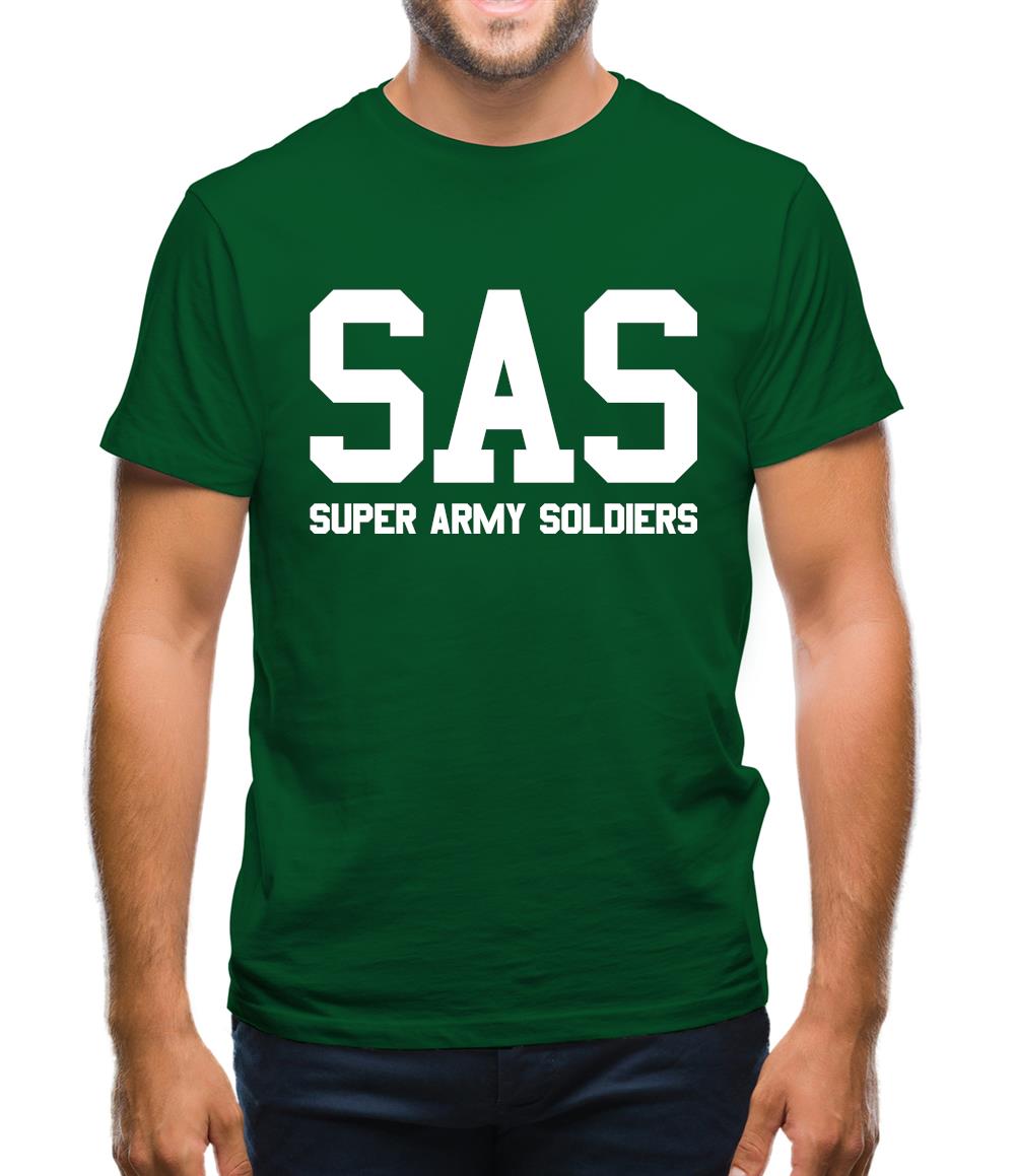Sas Super Army Soldiers Mens T-Shirt