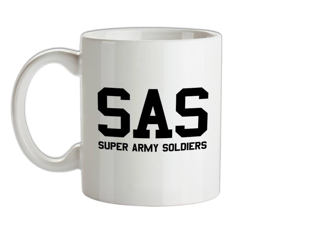 SAS Super Army Soldiers Ceramic Mug