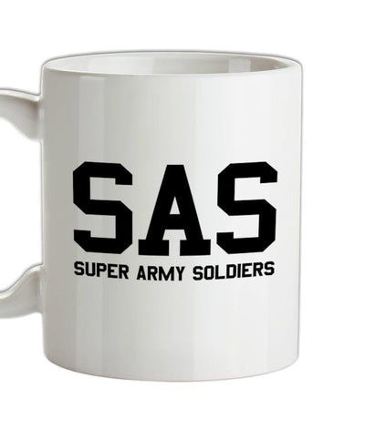 SAS Super Army Soldiers Ceramic Mug