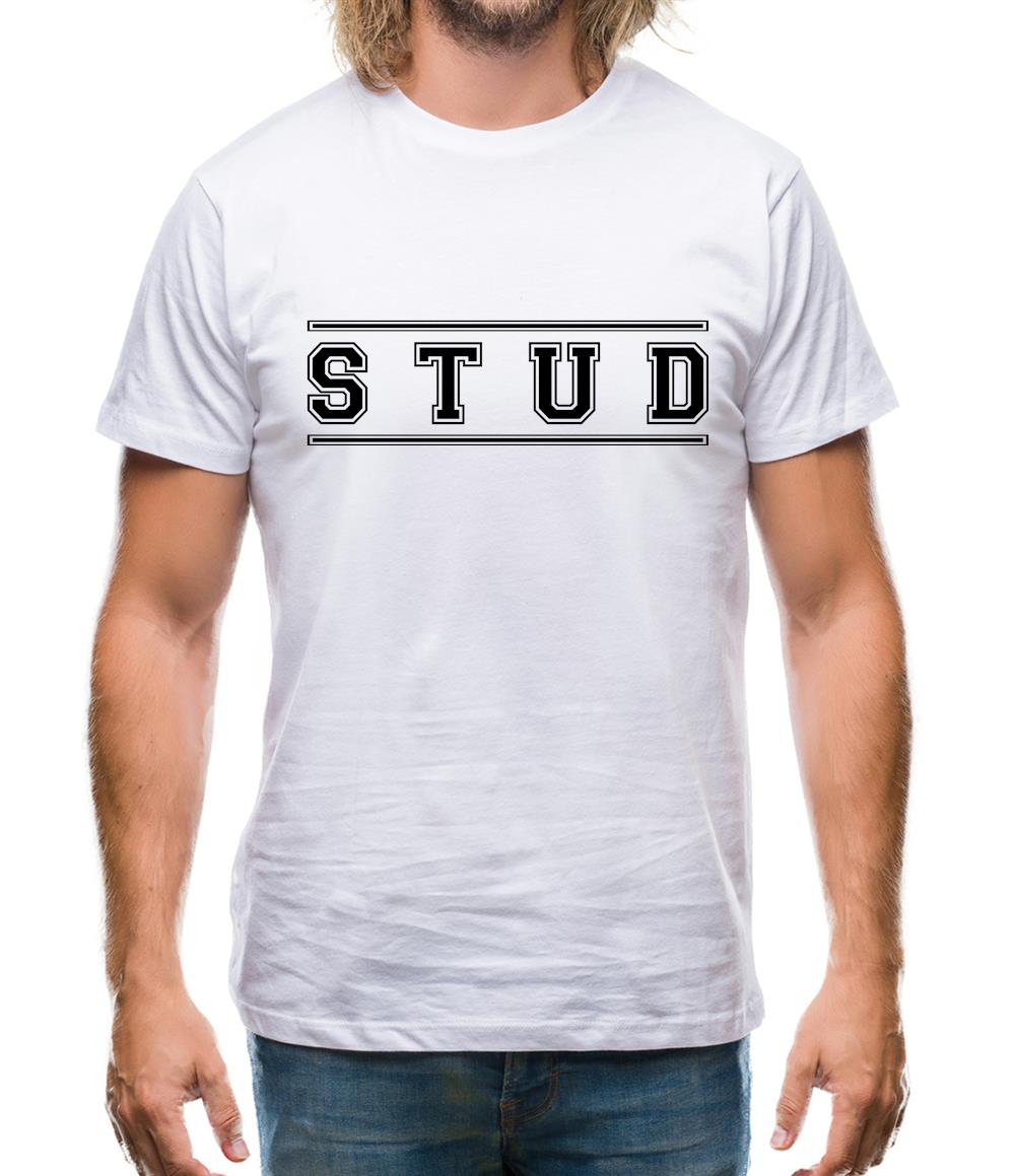 Stud College Style Mens T-Shirt