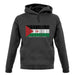 Sahrawi Arab Democratic Republic Barcode Style Flag unisex hoodie