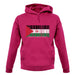 Sahrawi Arab Democratic Republic Barcode Style Flag unisex hoodie