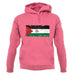 Sahrawi Arab Democratic Republic Grunge Style Flag unisex hoodie