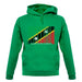 Saint Kitts And Nevis Barcode Style Flag unisex hoodie