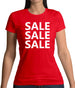 Sale Sale Sale Womens T-Shirt