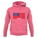 Samoa Barcode Style Flag unisex hoodie