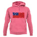 Samoa Grunge Style Flag unisex hoodie