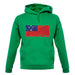 Samoa Grunge Style Flag unisex hoodie