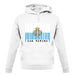 San Marino  Barcode Style Flag unisex hoodie