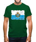 San Marino Grunge Style Flag Mens T-Shirt