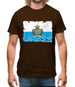 San Marino Grunge Style Flag Mens T-Shirt