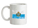 San Marino Grunge Style Flag Ceramic Mug