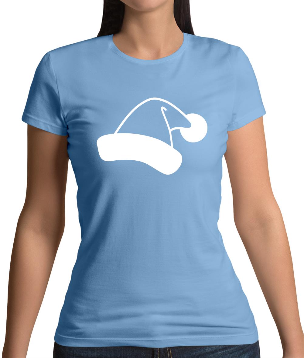 Santa Hat Womens T-Shirt