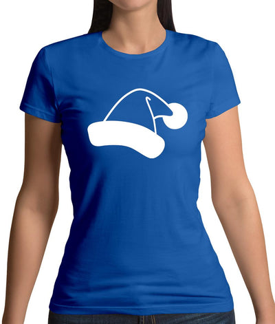 Santa Hat Womens T-Shirt