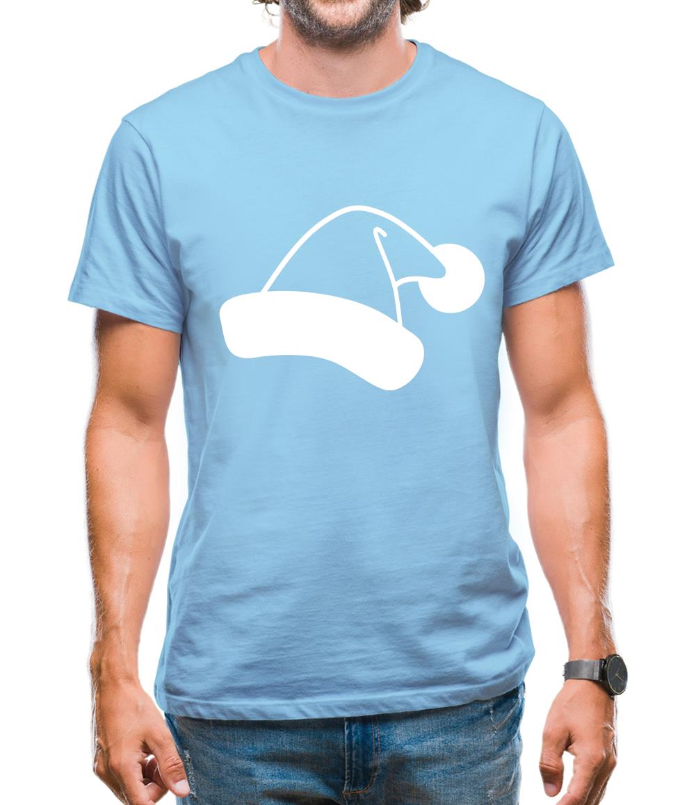 Santa Hat Mens T-Shirt