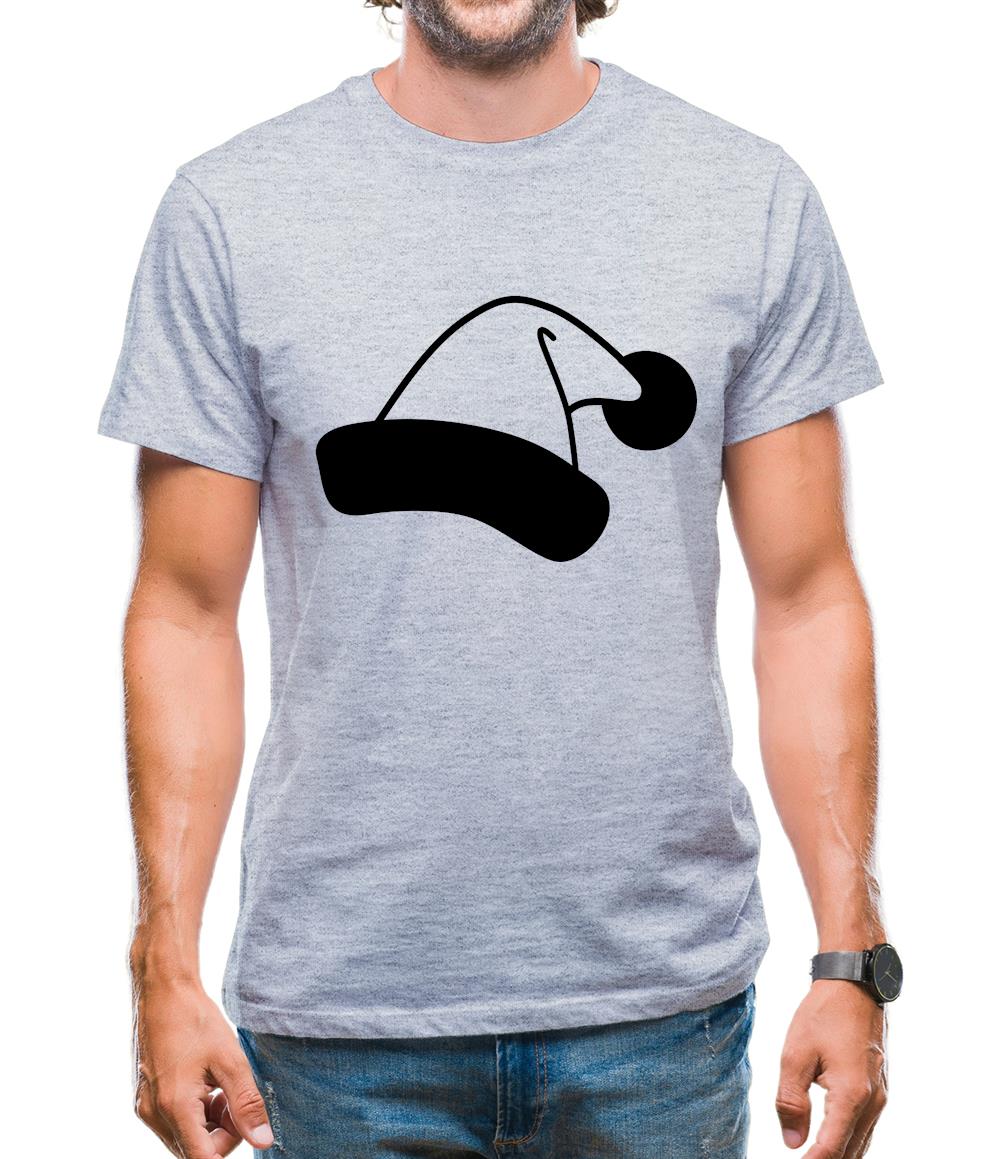 Santa Hat Mens T-Shirt