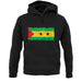 Sao Tome And Principe Grunge Style Flag unisex hoodie