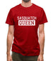 Sasquatch Queen Mens T-Shirt