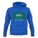 Saudi Arabia  Barcode Style Flag unisex hoodie