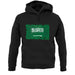 Saudi Arabia Grunge Style Flag unisex hoodie