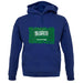 Saudi Arabia Grunge Style Flag unisex hoodie